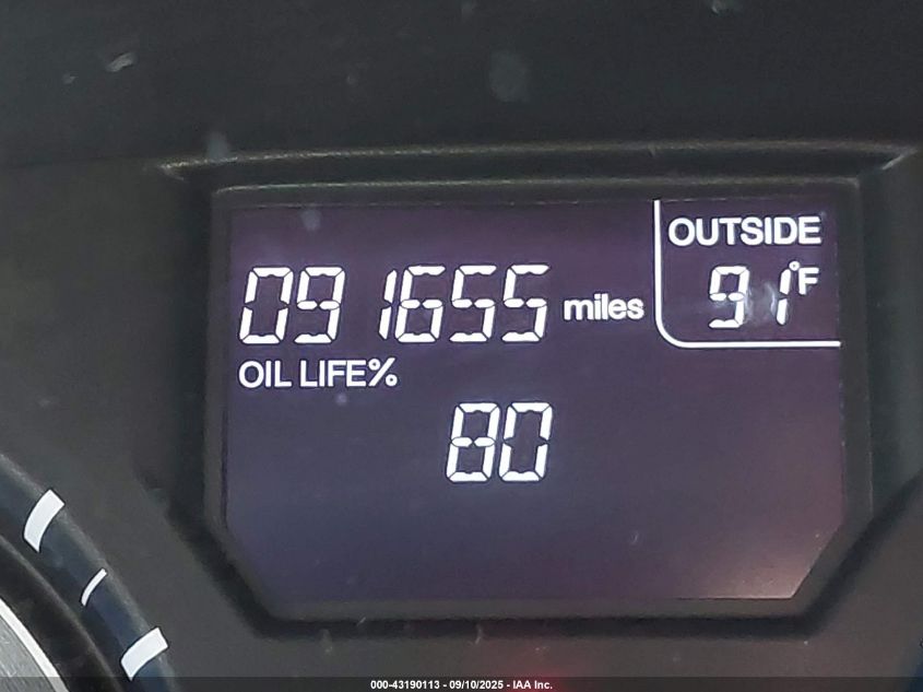 2012 Honda Odyssey Ex-L VIN: 5FNRL5H64CB097407 Lot: 43190113