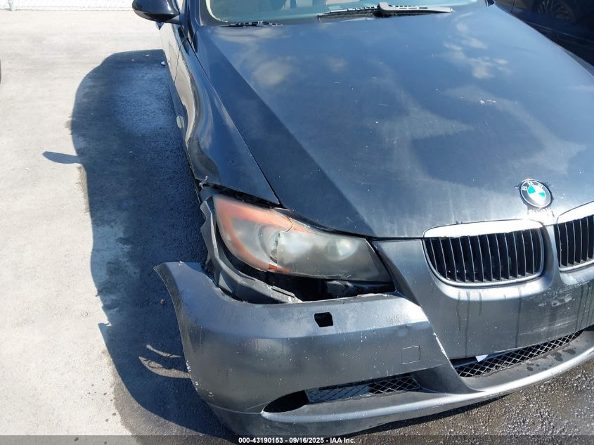 2006 BMW 325I VIN: WBAVB13536PT08418 Lot: 43190153