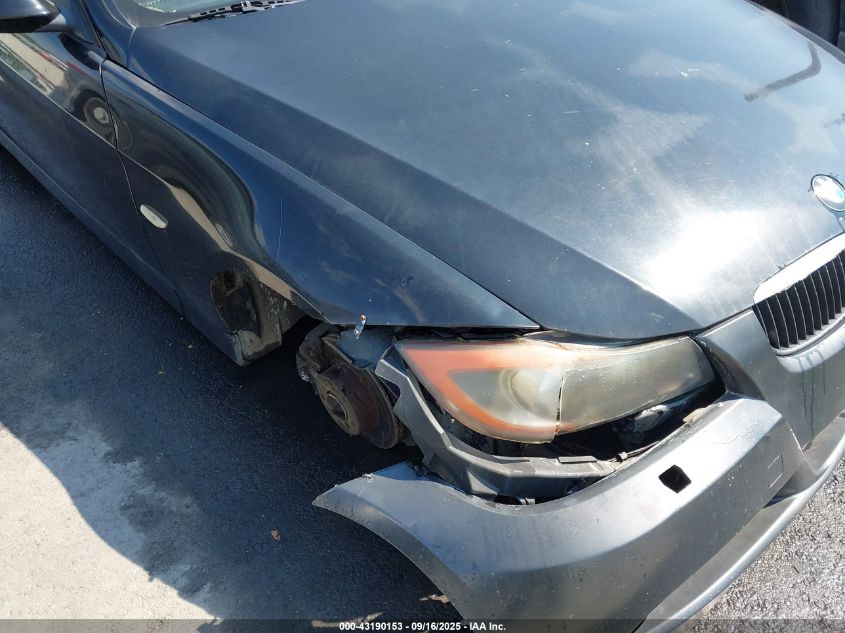 2006 BMW 325I VIN: WBAVB13536PT08418 Lot: 43190153