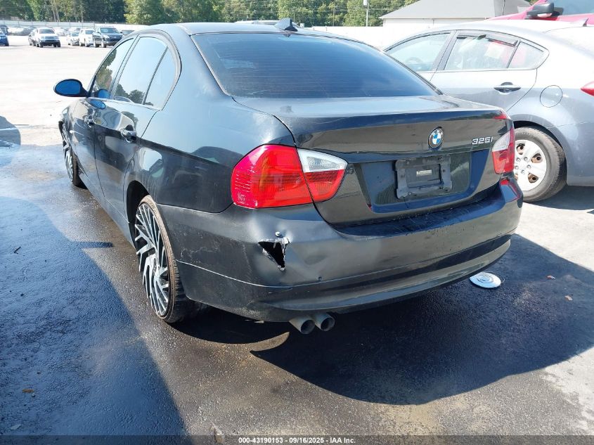 2006 BMW 325I VIN: WBAVB13536PT08418 Lot: 43190153