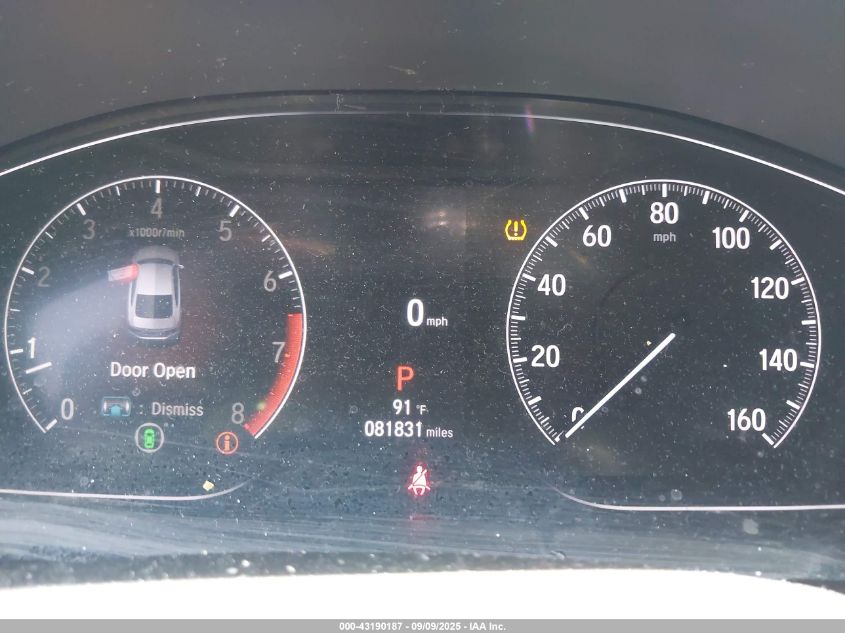 2021 Honda Accord Sport Special Edition VIN: 1HGCV1F45MA117265 Lot: 43190187