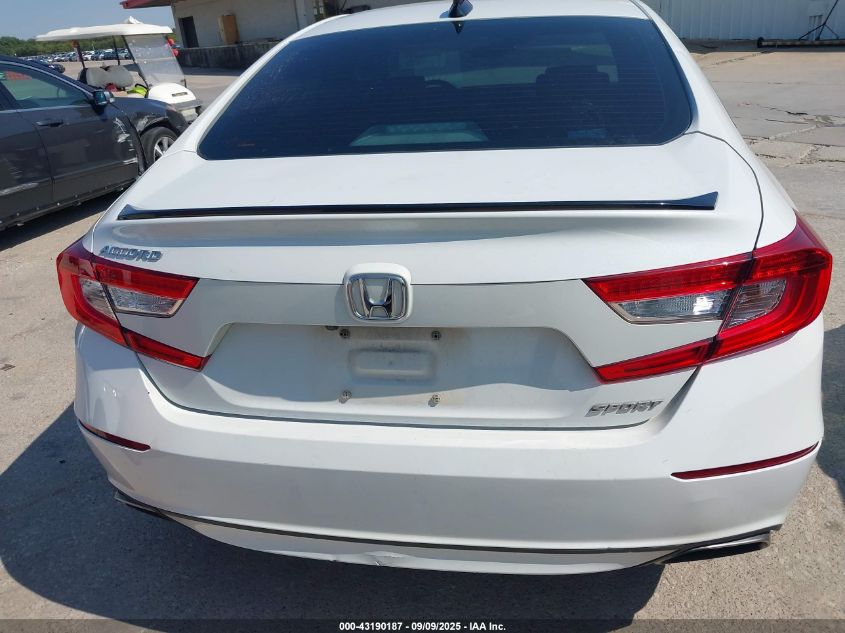 2021 Honda Accord Sport Special Edition VIN: 1HGCV1F45MA117265 Lot: 43190187