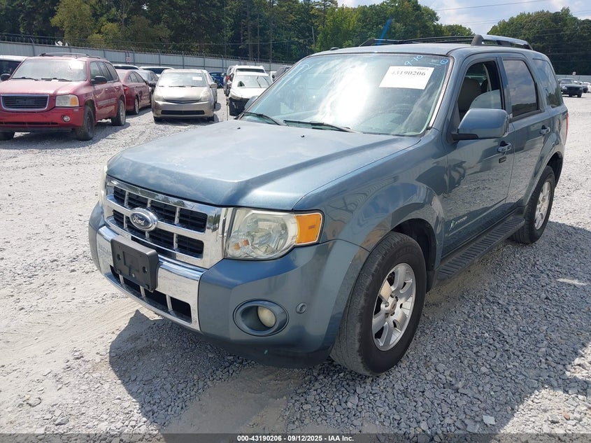 Vin: 1fmcu4k37ckb27512, lot: 43684644, ford escape hybrid limited 20122