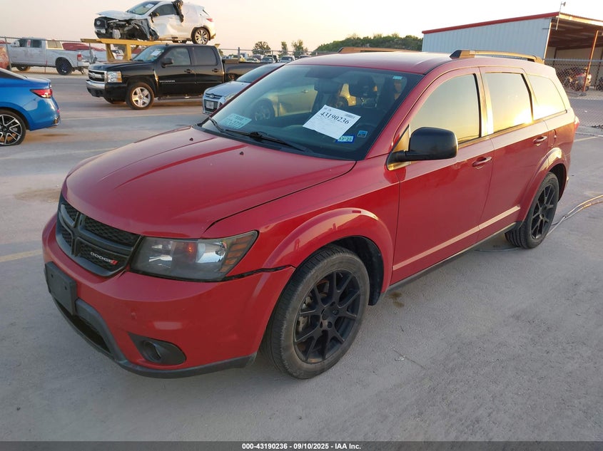 2013 DODGE JOURNEY SXT 3C4PDCBG3DT695534