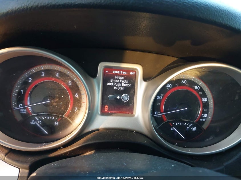 2013 DODGE JOURNEY SXT 3C4PDCBG3DT695534