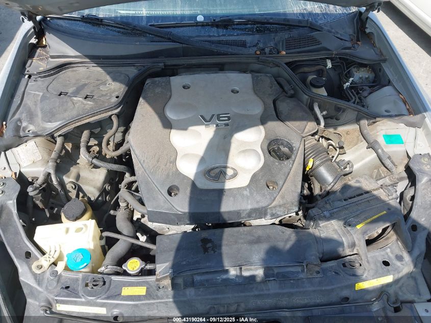 2005 Infiniti G35 VIN: JNKCV51E65M225706 Lot: 43190264