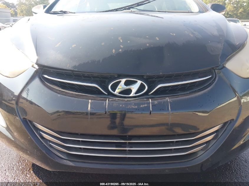 2012 Hyundai Elantra Limited VIN: 5NPDH4AE7CH120719 Lot: 43190265