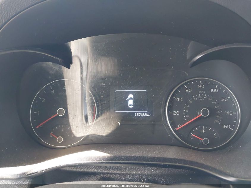 2016 Kia Optima Lx VIN: 5XXGT4L36GG061705 Lot: 43190267