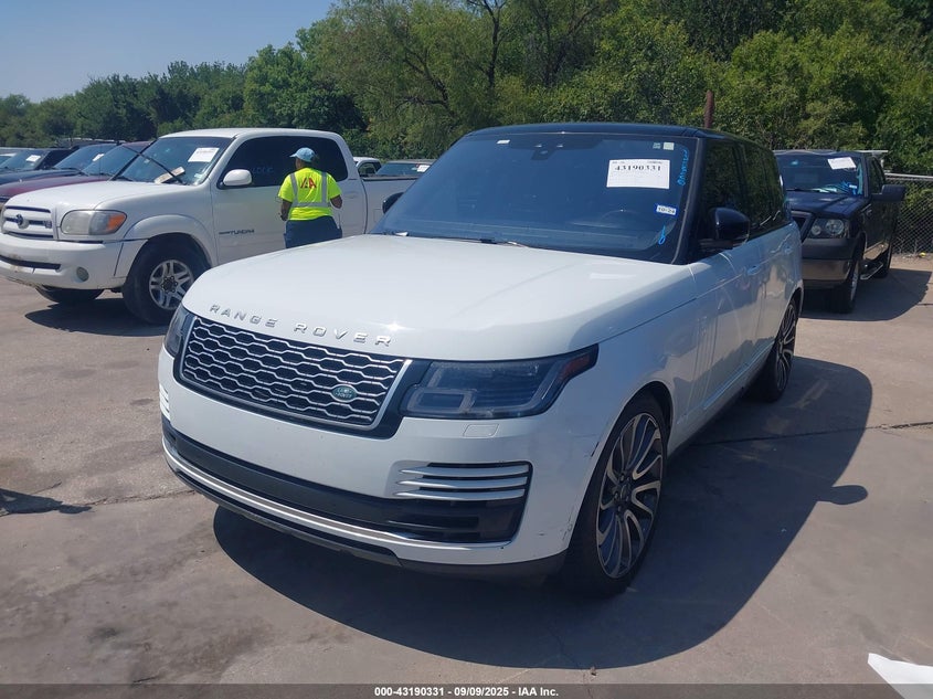 Vin: salgs2sv3ka517912, lot: 43684769, land rover range rover 3.0l v6 supercharged hse 20192