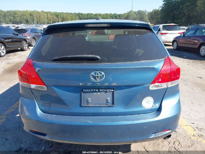 2012 Toyota Venza Le VIN: 4T3ZA3BB8CU059785 Lot: 43190441