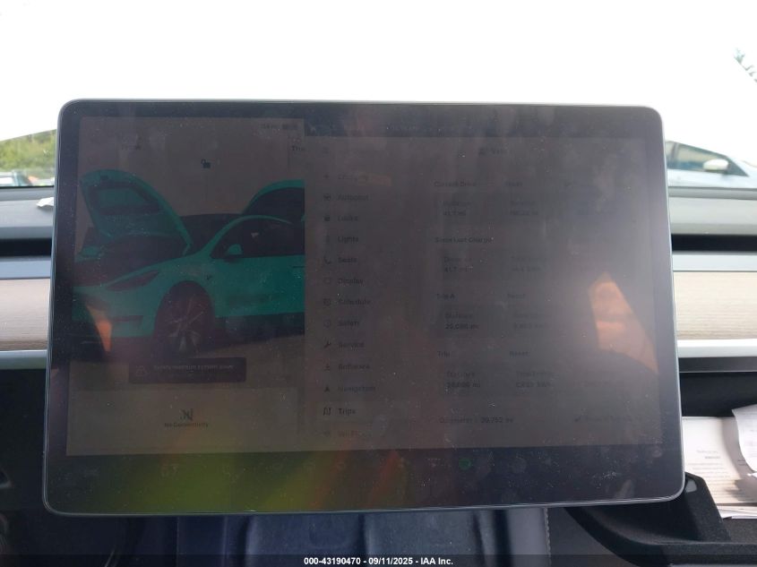 2023 Tesla Model Y Awd/Long Range Dual Motor All-Wheel Drive VIN: 7SAYGDEE8PA126452 Lot: 43190470