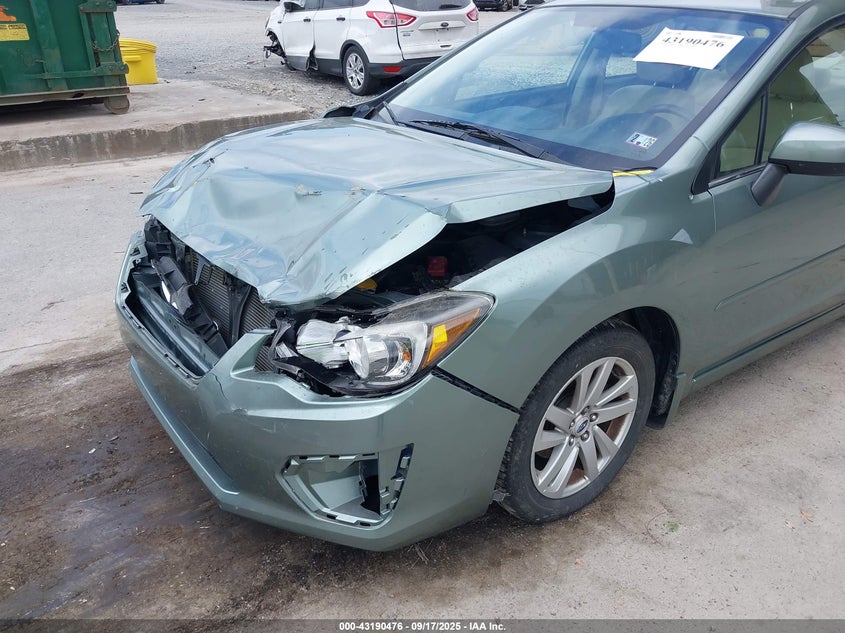 2015 SUBARU IMPREZA 2.0I PREMIUM - JF1GJAC65FH010525