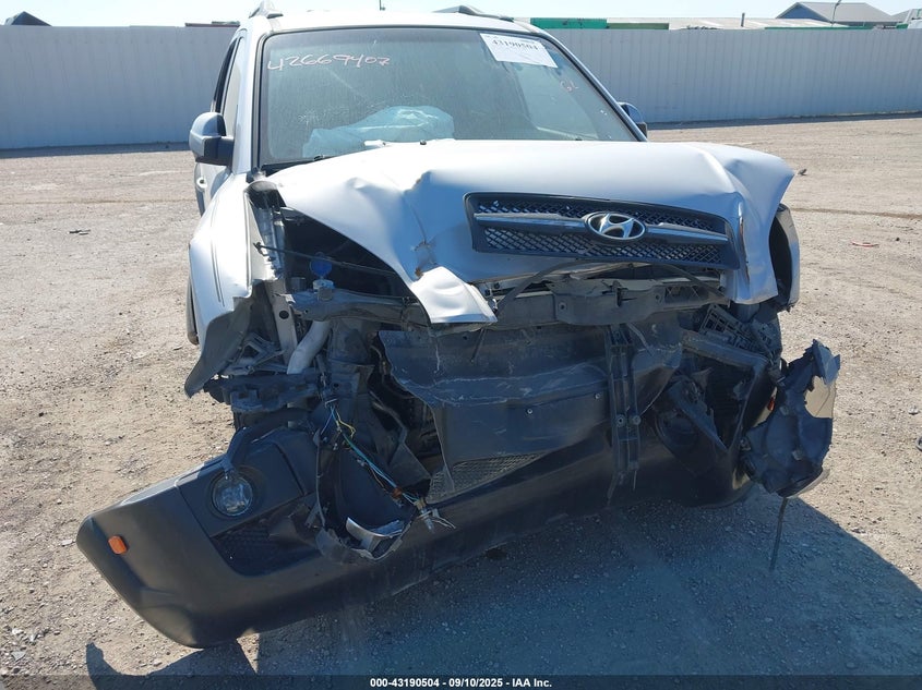 2006 Hyundai Tucson Gls/Limited VIN: KM8JN12DX6U376908 Lot: 43190504