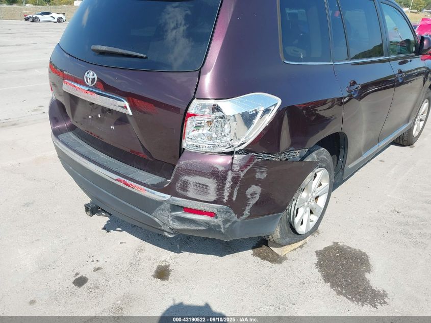 2012 Toyota Highlander VIN: 5TDZA3EH4CS021410 Lot: 43190522