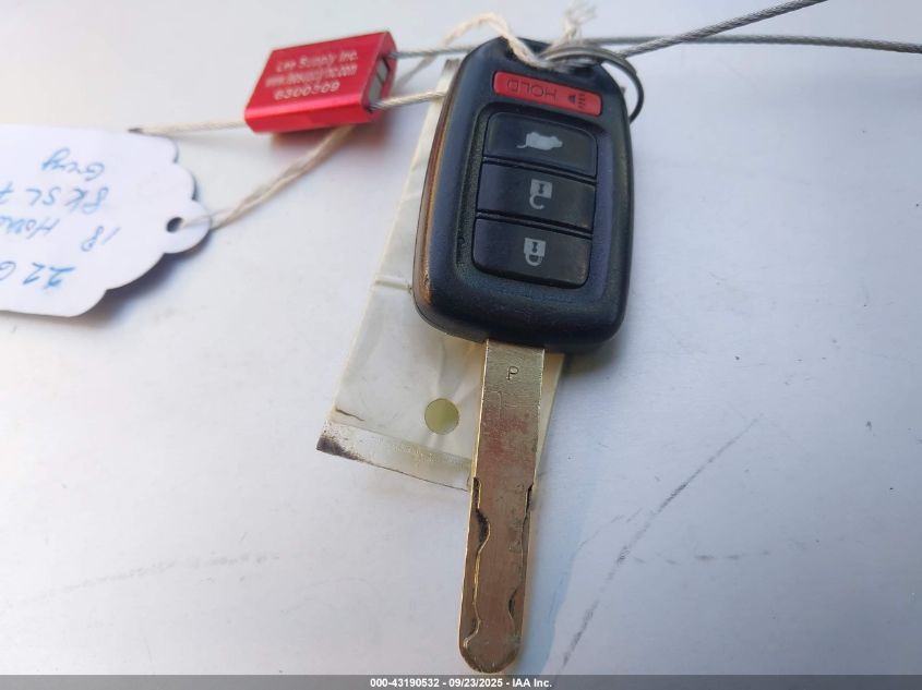 2018 Honda Civic Sport VIN: SHHFK7H44JU427249 Lot: 43190532