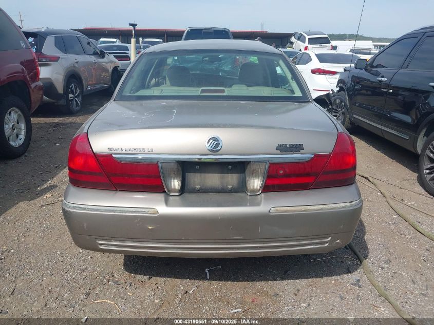 2005 Mercury Grand Marquis Ls/Lse VIN: 2MEFM75W55X648333 Lot: 43190551