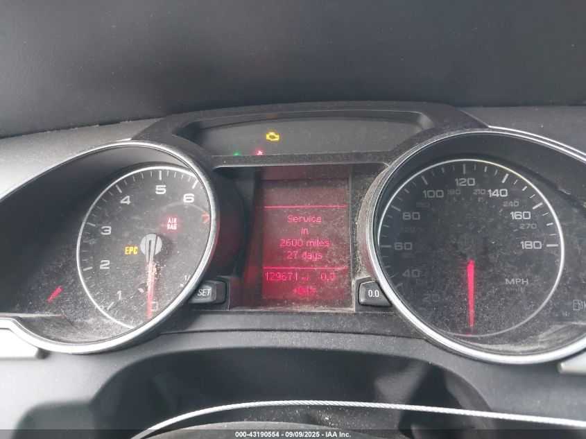 2010 Audi A5 2.0T Premium VIN: WAUAFAFHXAN026029 Lot: 43190554