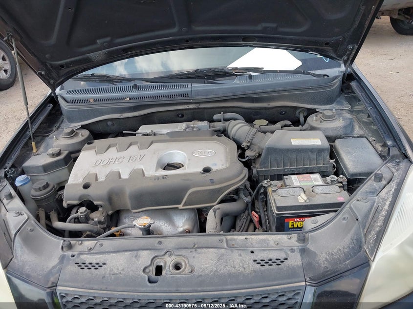 2006 Kia Rio Lx VIN: KNADE123466091812 Lot: 43190575