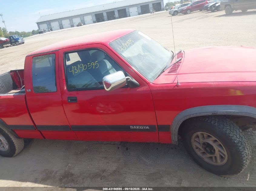1992 Dodge Dakota VIN: 1B7GL23YXNS655216 Lot: 43190595