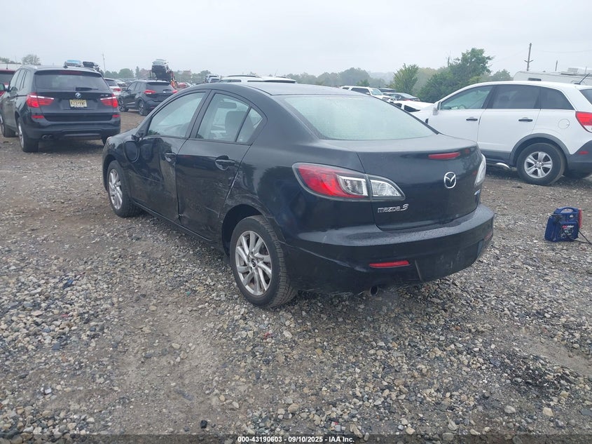 Vin: jm1bl1vp5d1815015, lot: 43685041, mazda 3 i touring 20133