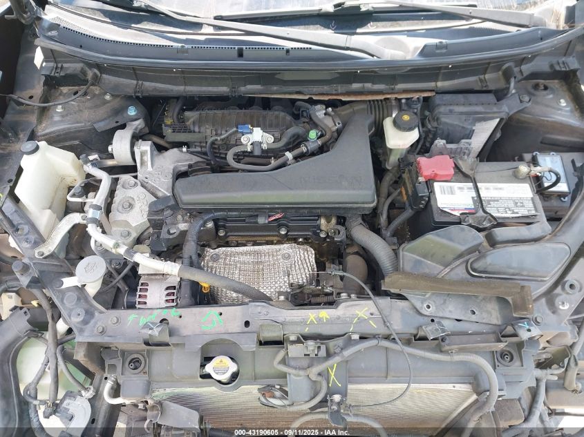 2015 Nissan Rogue Sl VIN: 5N1AT2MTXFC905540 Lot: 43190605