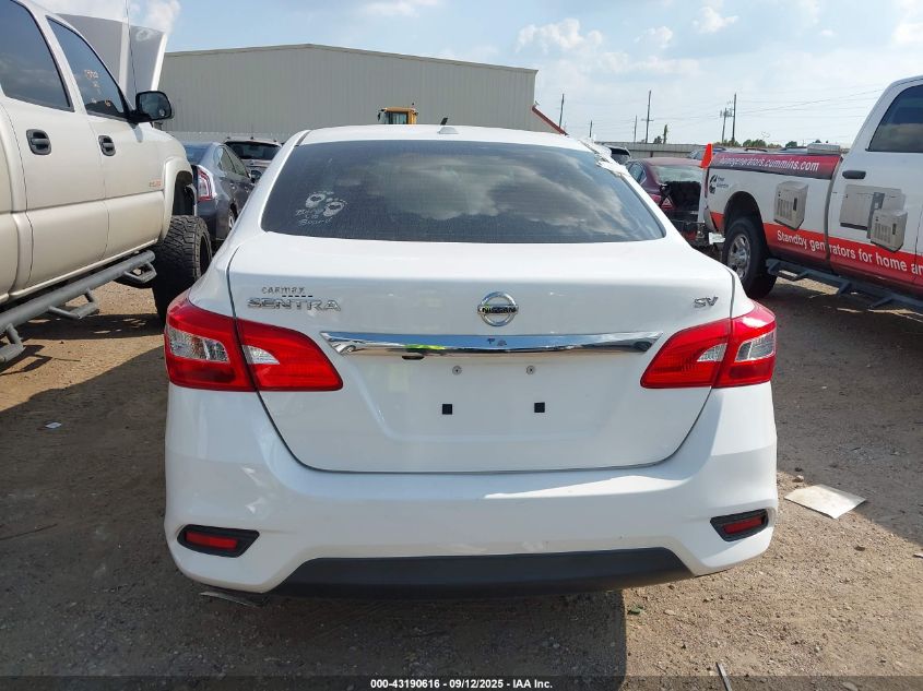 2019 Nissan Sentra Sv VIN: 3N1AB7AP0KY327979 Lot: 43190616