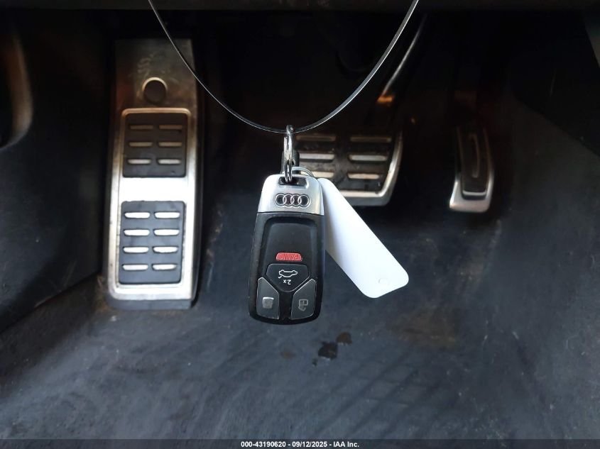 2019 Audi S5 3.0T Premium VIN: WAUC4CF58KA017645 Lot: 43190620