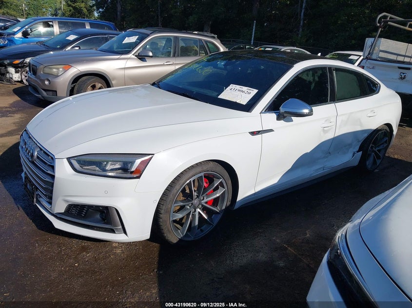2019 Audi S5 3.0 Prestige Other Lot 111043190620 Vin WAUC4CF58KA017645
