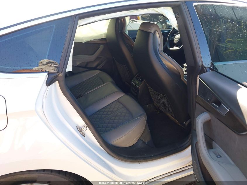 2019 Audi S5 3.0T Premium VIN: WAUC4CF58KA017645 Lot: 43190620