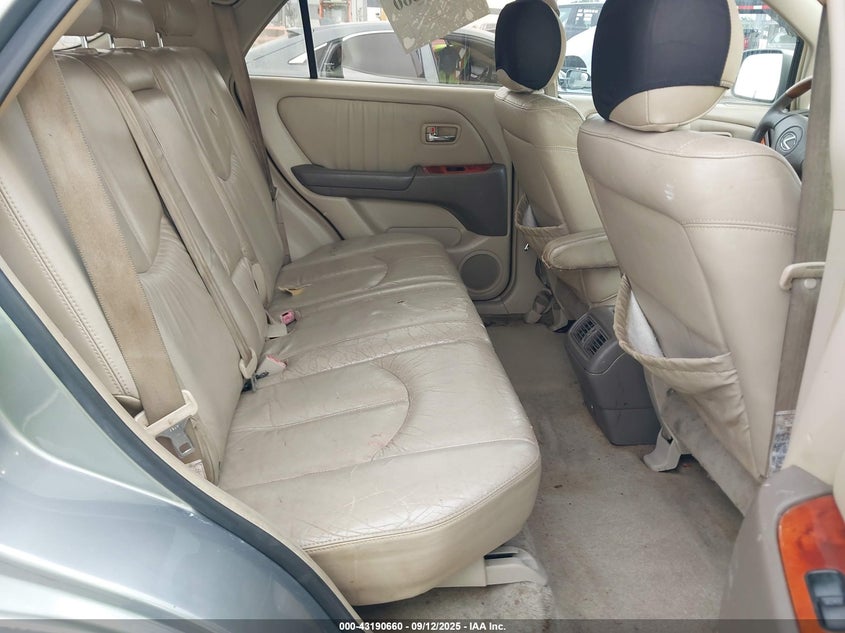 2003 Lexus Rx 300 VIN: JTJGF10U730163106 Lot: 43190660