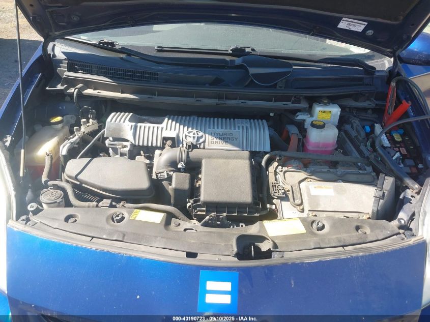 2011 Toyota Prius Two VIN: JTDKN3DU4B1381907 Lot: 43190723