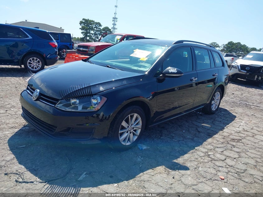 2016 VOLKSWAGEN GOLF SPORTWAGEN TSI S 4-DOOR - 3VWC17AU5GM509641