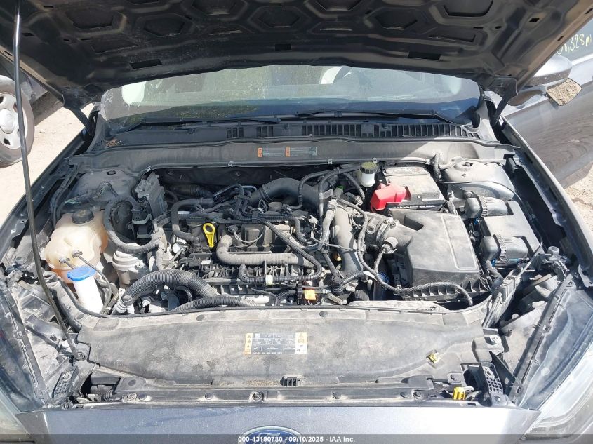 2019 Ford Fusion Se VIN: 3FA6P0HD1KR166243 Lot: 43190780