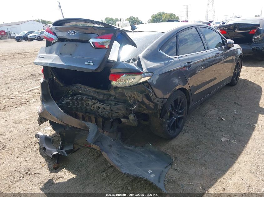 2019 Ford Fusion Se VIN: 3FA6P0HD1KR166243 Lot: 43190780