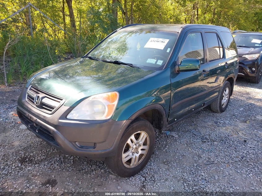 2002 Honda Cr-V Ex VIN: JHLRD78802C020865 Lot: 43190786