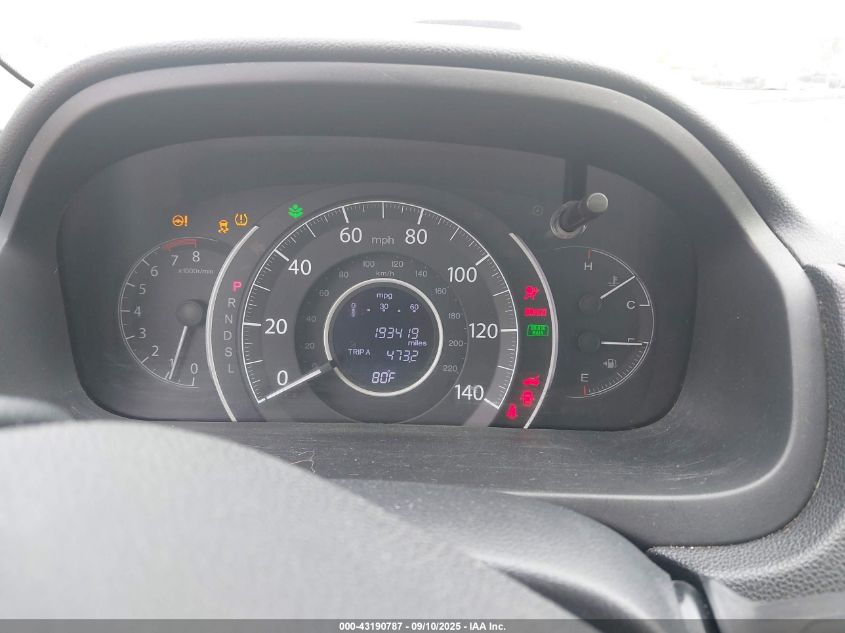 2016 Honda Cr-V Ex-L VIN: 2HKRM4H71GH716410 Lot: 43190787