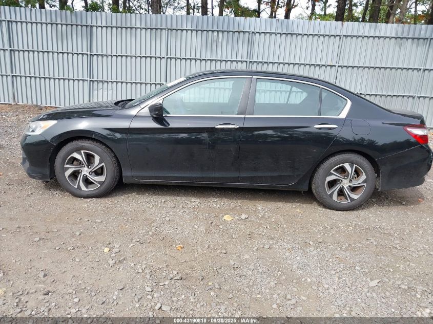 2017 Honda Accord Lx VIN: 1HGCR2F30HA301164 Lot: 43190818