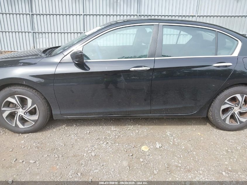 2017 Honda Accord Lx VIN: 1HGCR2F30HA301164 Lot: 43190818