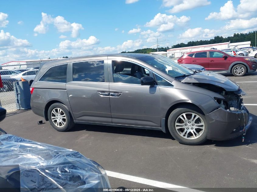 2011 Honda Odyssey Ex-L VIN: 5FNRL5H64BB083554 Lot: 43190830