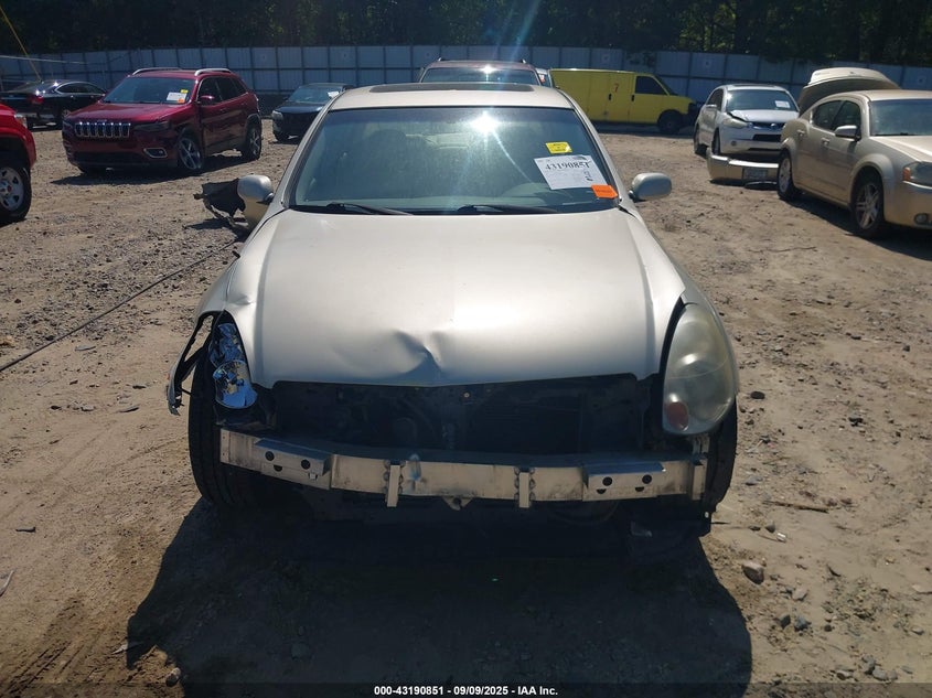 2005 Infiniti G35 VIN: JNKCV51E85M209068 Lot: 43190851