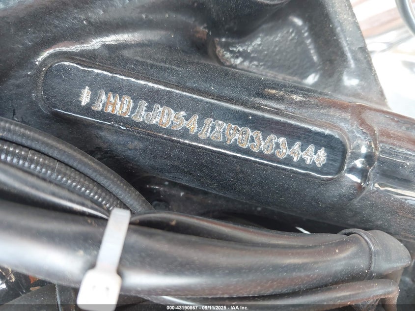 2008 Harley-Davidson Flstn 105Th Anniversary Edition VIN: 1HD1JD5418Y036344 Lot: 43190867