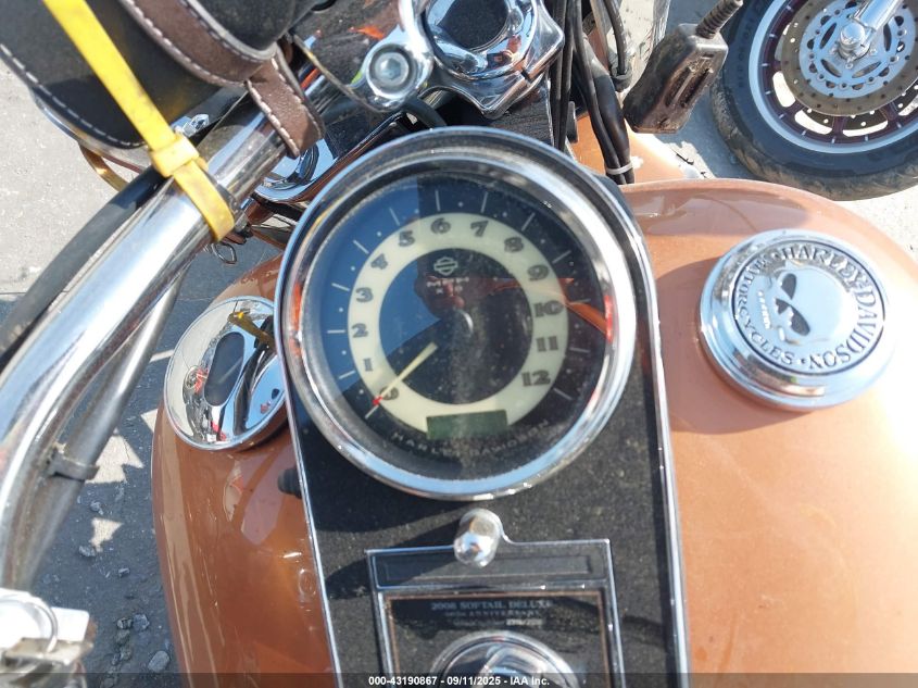 2008 Harley-Davidson Flstn 105Th Anniversary Edition VIN: 1HD1JD5418Y036344 Lot: 43190867