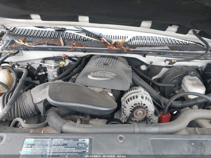 2005 GMC Sierra 1500 Work Truck VIN: 1GTEC14VX5Z220581 Lot: 43190874