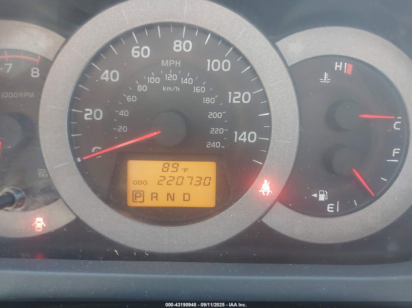 2009 Toyota Rav4 Limited V6 VIN: JTMBK31VX9D005324 Lot: 43190948