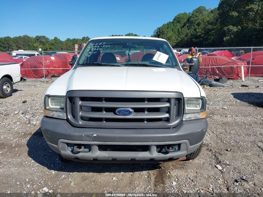 2004 Ford F-250 Lariat/Xl/Xlt VIN: 1FTNX20L64EA49350 Lot: 43190965