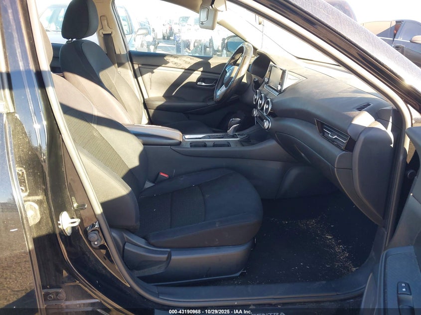 2020 Nissan Sentra 2.0 S Xtronic Cvt black Lot 111043190968 Vin 3N1AB8BV8LY213927