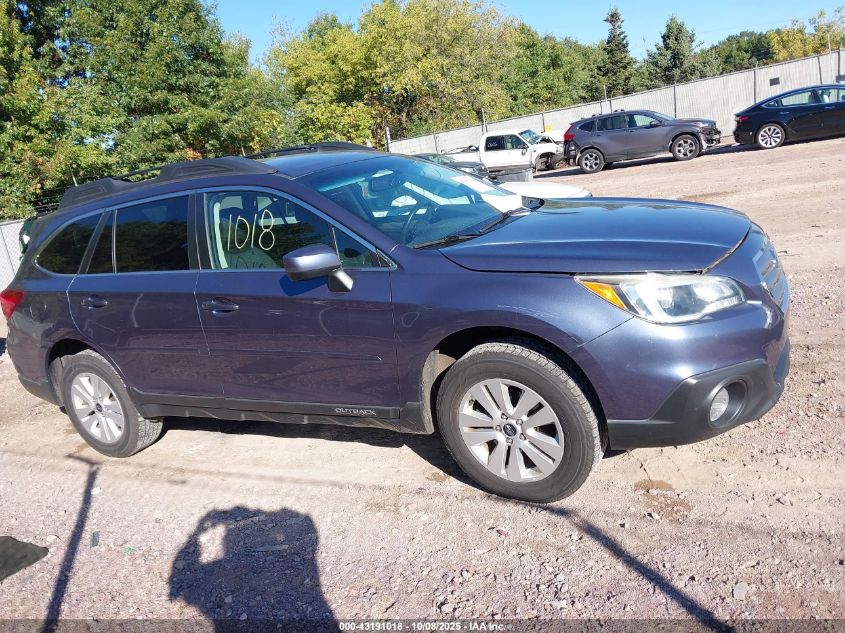 2015 Subaru Outback 2.5I Premium VIN: 4S4BSBCC3F3212060 Lot: 43191018
