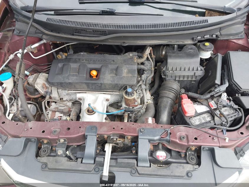 2012 Honda Civic Ex-L VIN: 19XFB2F90CE348334 Lot: 43191037