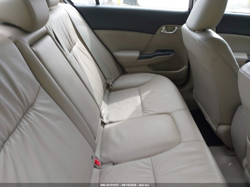 2012 Honda Civic Ex-L VIN: 19XFB2F90CE348334 Lot: 43191037