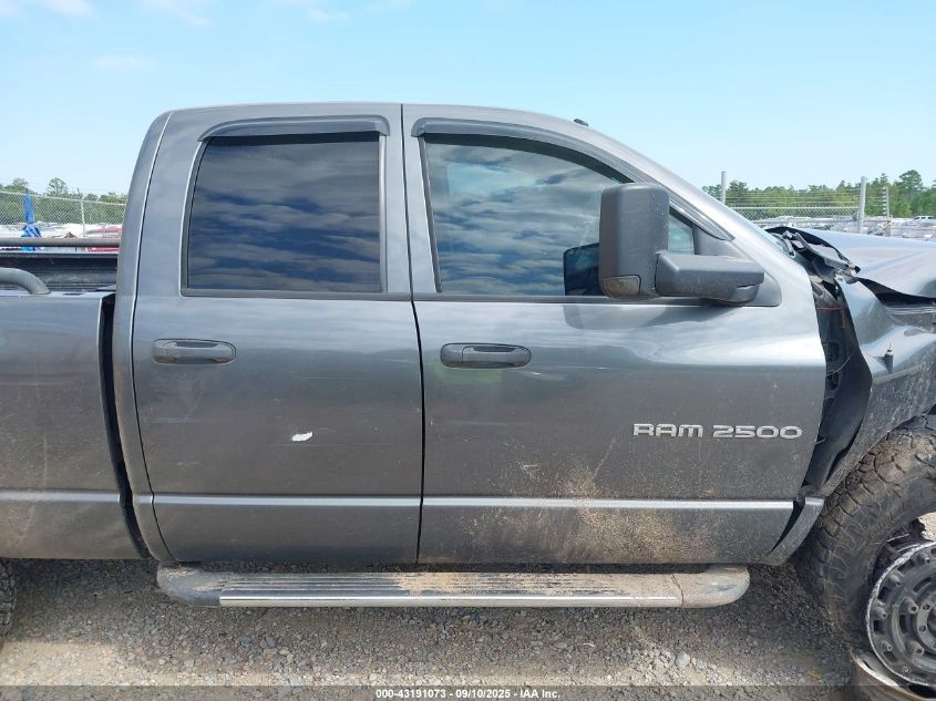 2003 Dodge Ram 2500 VIN: 3D7KU28C13G817698 Lot: 43191073